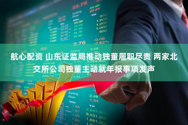 航心配资 山东证监局推动独董履职尽责 两家北交所公司独董主动就年报事项发声