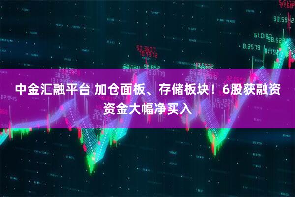 中金汇融平台 加仓面板、存储板块！6股获融资资金大幅净买入